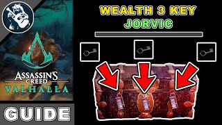 3 Chest Key for Assassins Creed Valhalla Jorvik Wealth [upl. by Ameg693]