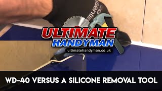 WD40 versus a silicone removal tool [upl. by Oderfodog]