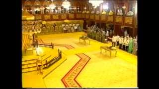 Istiadat Pertabalan Seri Paduka Baginda Yang diPertuan Agong Ke12  Part 4 [upl. by Aiyot]