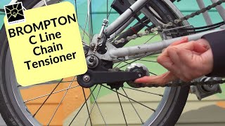 Brompton chain tensioner  derailleur fitting [upl. by Max]