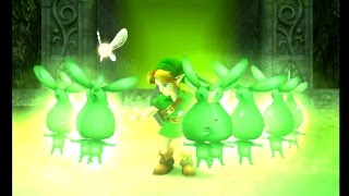 The Legend of Zelda Majoras Mask 3D  Woodfall Temple Stray Fairy Locations [upl. by Marc85]