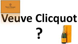 How to say Veuve Clicquot CORRECTLY French Champagne Pronunciation [upl. by Drye]