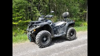 CFMOTO CFORCE 500 2 UP ATV  Walkaround [upl. by Aileon402]