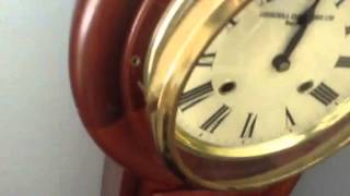 How to wind an antique clock [upl. by Norahs757]