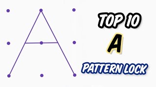 Top 10 A Pattern Locks 2021 [upl. by Winfield]