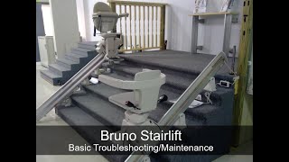 Bruno Stairlift  Basic Troubleshooting Guide [upl. by Specht151]