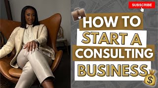 How To Start an ONLINE Consulting Business Under 500 or With NO MONEY  EllieTalksMoneyTourcom [upl. by Elakram]