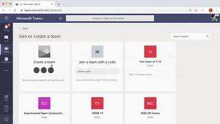 Start a class in Microsoft Teams [upl. by Bahner]