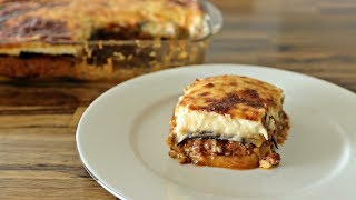 How to Make Greek Moussaka [upl. by Ellierim922]