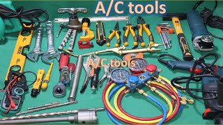 HVAC TOOLS AIRCONDITIONING TOOLS SPLIT AC TOOLS [upl. by Heim279]