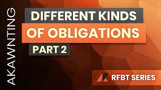 Kinds of Obligations Part 2 2020 [upl. by Ybloc]