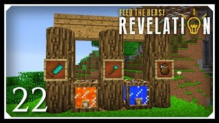 How To Play FTB Revelation  Chisels amp Bits Mod  E22 Modded Minecraft For Beginners [upl. by Leuqram]