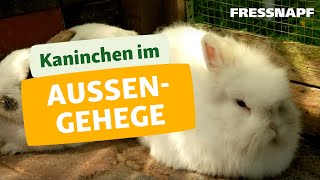 Kaninchen im Außengehege I FRESSNAPF [upl. by Nixon]