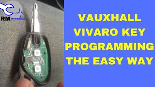 Vauxhall Vivaro key programming [upl. by Casimir]