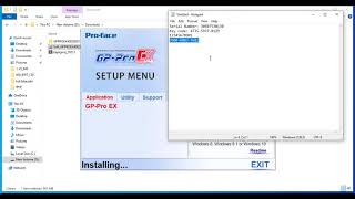 How to install GP Pro EX  HMI proface [upl. by Vern]