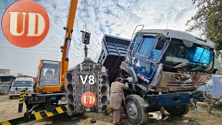 V8 Engine Repairing  The Pakistani Mechanics in Action [upl. by Annahsar146]