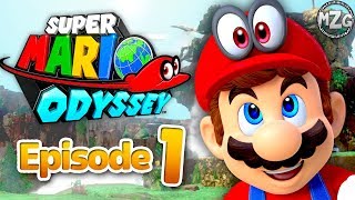 Mario DEFEATED Cap Kingdom  Super Mario Odyssey  Episode 1 [upl. by Maggie]