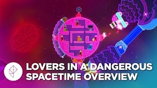 Lovers in a Dangerous Spacetime  Gameplay Overview [upl. by Ardis]