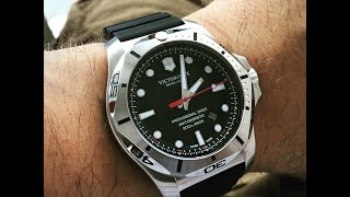 Victorinox Swiss Army INOX Diver Watch Overview [upl. by Harsho]