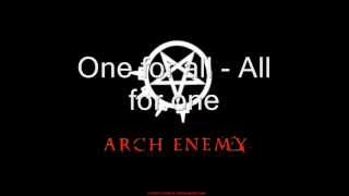 arch enemy  nemesis lyrics [upl. by Barr]