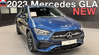 NEW 2023 Mercedes GLA  Visual REVIEW [upl. by Imar]