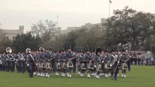 The Citadel Regimental Band amp Pipes [upl. by Waiter]