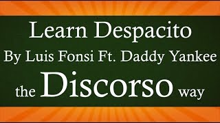 Learn Despacito  Luis Fonsi ft Daddy Yankee Lyrics Best way to learn translation [upl. by Brubaker]