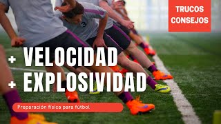 7 EJERCICIOS de VELOCIDAD  PLIOMETRÍA  EXPLOSIVIDAD para fútbol Álvaro Molinos [upl. by Glovsky394]