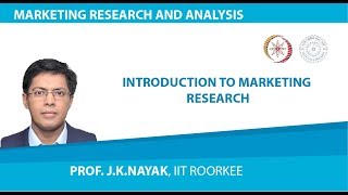 Lecture 1Introduction to Marketing Research [upl. by Godden]