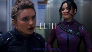 Kate Bishop amp Yelena Belova  Teeth [upl. by Eltsyrk116]