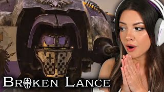 REACTING to Warhammer 40000 Broken Lance Trailer [upl. by Roos294]