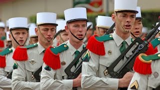 képi blanc 🇫🇷 chant de la Legion étrangère French foreign legion [upl. by Ahsenar167]