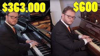 Can You Hear the Difference Between Cheap and Expensive Pianos [upl. by Madancy]