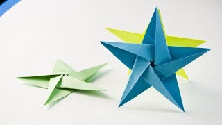 Como hacer estrellas de papel [upl. by Noorah]