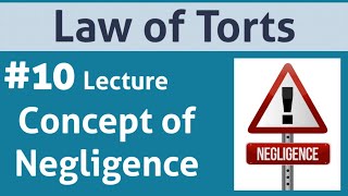 Law of Torts Concept of Negligence 14 [upl. by Ellainad]