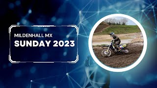 Mildenhall MX  January 2023 Sunday [upl. by Yerdna]