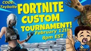 How to Enter Fortnite Custom Tournament using Yunite [upl. by Torrance]