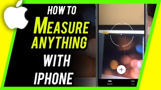 How to Use the MEASURE APP in iPhone [upl. by Ahsined869]