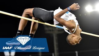 Top 13 Mens High Jump AllTime  IAAF Diamond League [upl. by Ailehpo857]