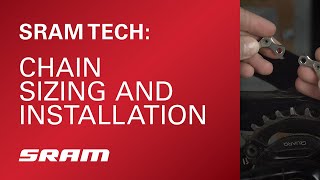 SRAM Tech Chain Sizing and Installation [upl. by Nylrebmik]