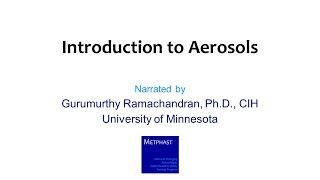 Module 4 Introduction to Aerosols [upl. by Kenton]