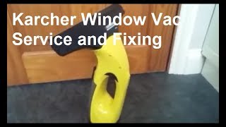 Karcher Window Vac Service and Fixing [upl. by Netneuq451]