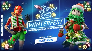 ALL Winterfest Quests in Fortnite Chapter 5 Full Guide [upl. by Ellevel]