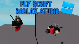 ROBLOX STUDIO  HOW TO MAKE A FLYING SCRIPT [upl. by Spielman]