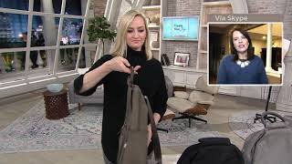 baggallini All Day Nylon Backpack on QVC [upl. by Shevlo]