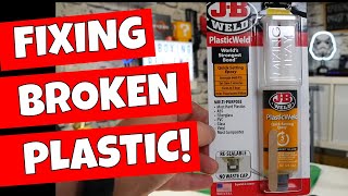 JB Plastic Weld Trying To Mend The Impossible [upl. by Tomaso]