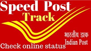 How to track speed post  check status online  Hindi detail [upl. by Clarisse]