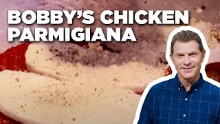 Bobby’s Chicken Parmigiana HowTo  Boy Meets Grill  Food Network [upl. by Aurelio]