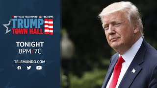 WATCH LIVE Town Hall with Donald Trump [upl. by Pollux]