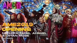 AME2019 Opening  Blackpink  Neelofa Nabil Siti Nurhaliza  Jihan I Anugerah MeleTOP ERA [upl. by Adihsar]